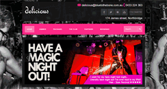 Desktop Screenshot of deliciousnights.com.au